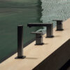 Set bath tap for bathtub ERGO-Q /OPEN Black matt - Image 2