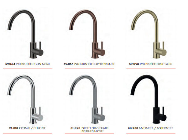 Real Tap Kitchen Tap REAL PVD Brushed copper bronze | Neo Spiti