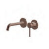 Single lever wall tap  XT PVD Copper bronze