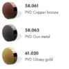 Single lever wall tap  XT PVD Copper bronze - Image 4