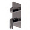 Single lever concealed mixer DELTA ZERO PVD Gun Metal