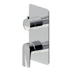 Single lever concealed mixer DELTA ZERO PVD Gun Metal - Image 2