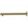 Brass round wall-mounted shower arm Luxury Blink PVD Glossy Gold
