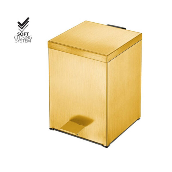 Χαρτοδοχείο brushed gold Sanco