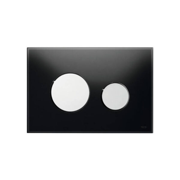 Board Loop Black/Glass Glossy Chrome Button