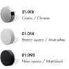 Single lever wall mixer group with single cover plate and long spout Chrome Ergo-Q - Image 3