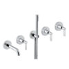 Concealed bath group  Blink Chic Chrome