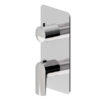 Concealed thermostatic mixer  Delta Zero Chrome