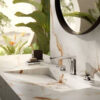 Single lever deck-mounted washbasin control B-Easy Chrome - Image 3
