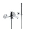 Complete bath group  Chrome  Mini-X Pro