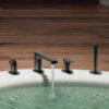 Single lever deck-mounted washbasin control B-Easy Chrome - Image 4