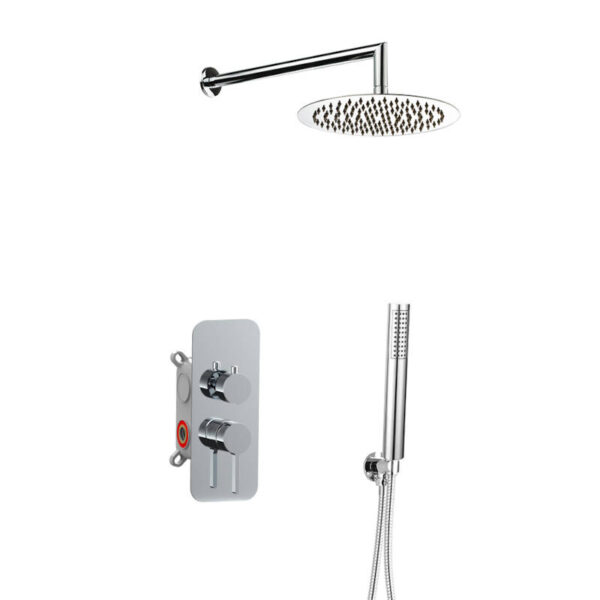 Concealed shower set Urban Flow Chrome