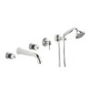 Concealed bath group Chrome Deluxe