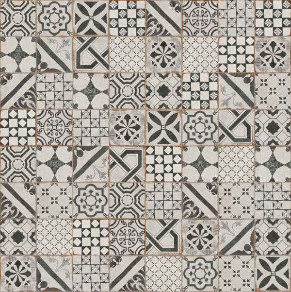 Bianco Antico Decoro Mix 20x20 Rett