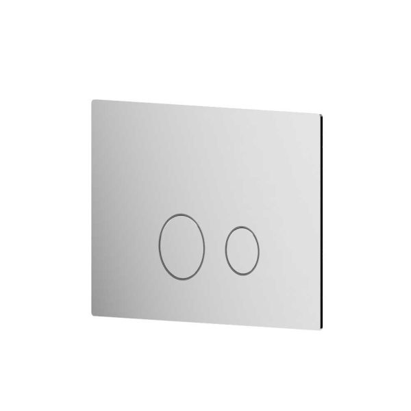 Toilet flush plate Brushed Bronze Newform
