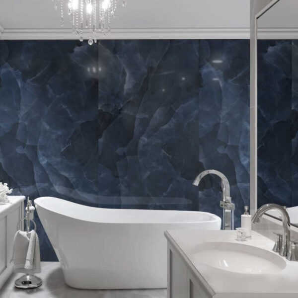 Onyx Blue Glossy 60x120 Rett - Image 2