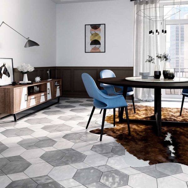 Materia Prima Esagona Cloud White 24x27.7 Rett - Image 4