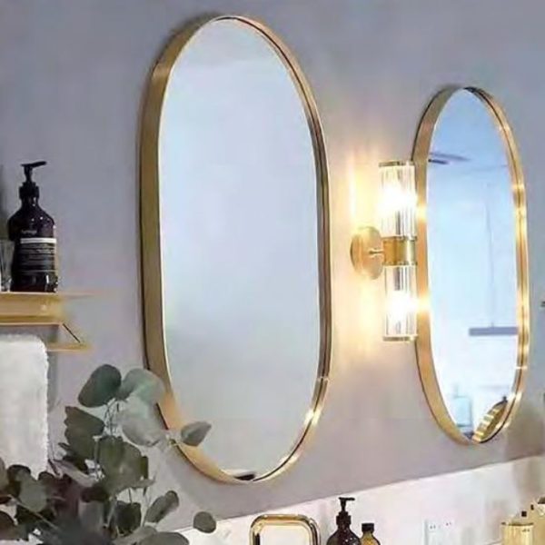 Bathroom Mirror Black Matt 60x80 - Image 2