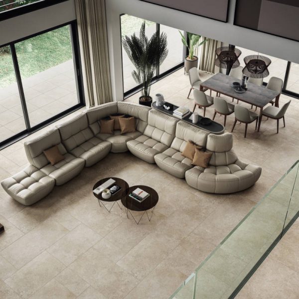 Cottage Taupe Rett 60x60 - Image 2