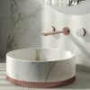 Ionika Allure PVD Copper Bronze Built-in Basin Mixer with Long Spout