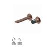 Μπαταρία Νιπτήρος Εντοιχισμού Ionika Supreme PVD Copper Bronze