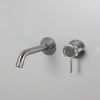 Μπαταρία Νιπτήρος Εντοιχισμού Retro Brushed Inox