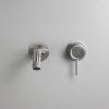 Μπαταρία Νιπτήρος Εντοιχισμού Retro Brushed Inox - Image 2