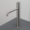 Μπαταρία Νιπτήρος Ψηλή O·PLUS Brushed Inox - Image 2