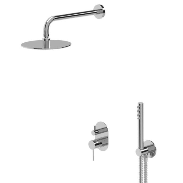 External parts shower set New Moda Matt Black