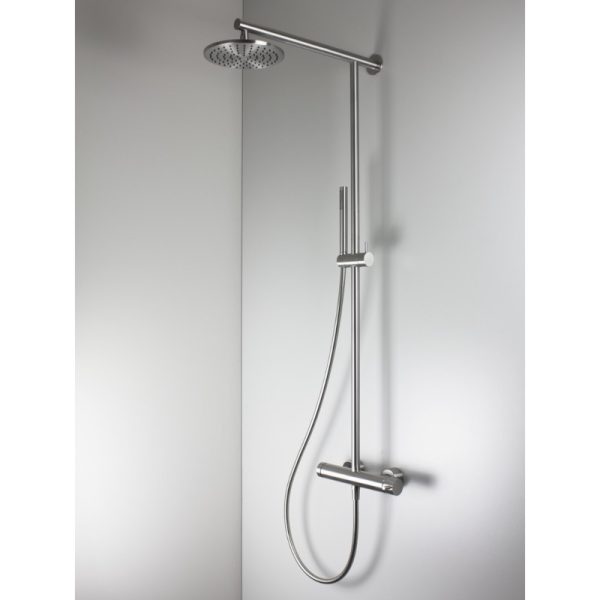 Shower column Brushed Inox