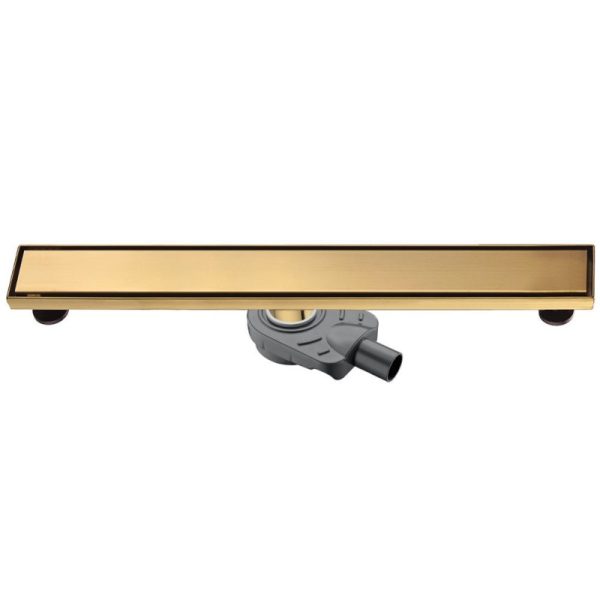 LINEAR Shower Channel 61×7.6cm Brushed Gold
