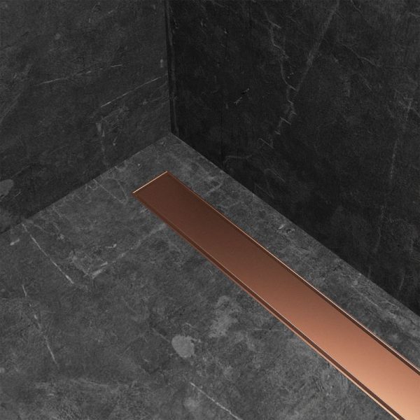Κανάλι Ντουζιέρας LINEAR 61x7.6cm Brushed Rose Gold - Image 2