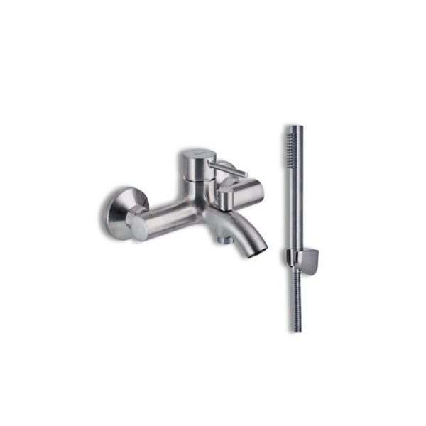 Μπαταρία Λουτρού ETNA Minimal Brushed Nickel