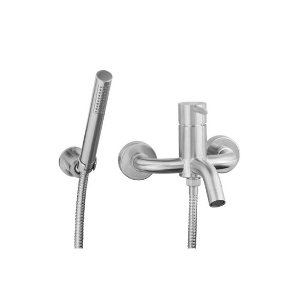 Μπαταρία Λουτρού με ντουζάκι Frida Stainless steel