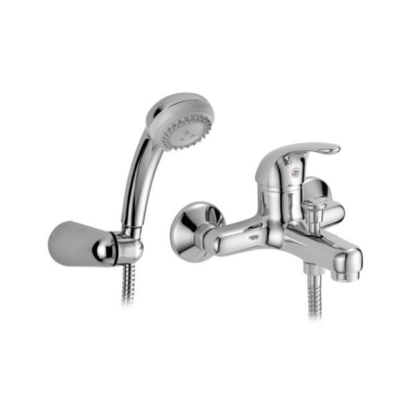 Μπαταρία Λουτρού με τηλέφωνο Chrome Italy