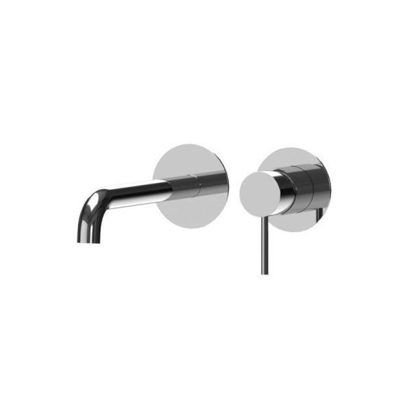 Μπαταρία Νιπτήρος Εντοιχισμού New Moda Chrome
