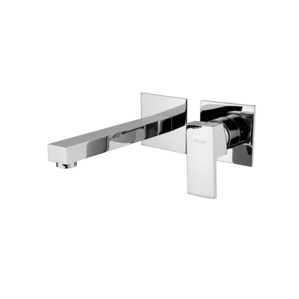 Wall single lever basin mixer Kiki Chrome