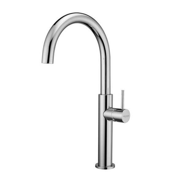 Μπαταρία Νιπτήρος Ψηλή Chrome New Moda