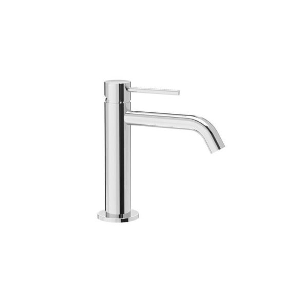 Single lever basin mixer with click-clack outlet New Moda Chrome