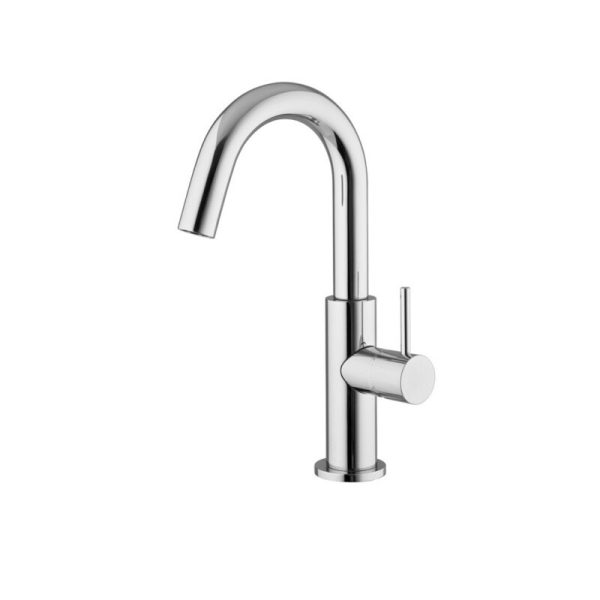 Μπαταρία Νιπτήρος με κλικ κλακ New Moda Chrome
