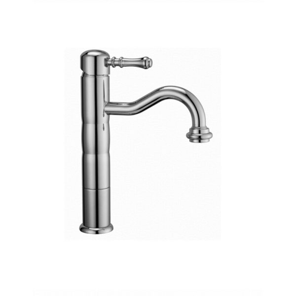 Single lever medium basin mixer Chrome Dali