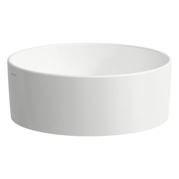 Νιπτήρας Επικαθήμενος Στρογγυλός SAVOY 42 Ø42cm Λευκός Γυαλιστερός