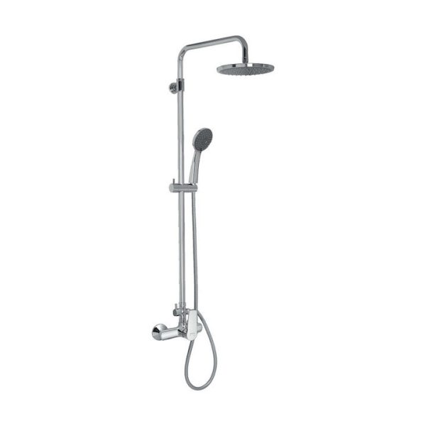 Shower Column with Mixer Optima Chrome