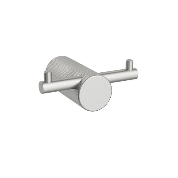 Διπλό άγκιστρο Brushed nickel