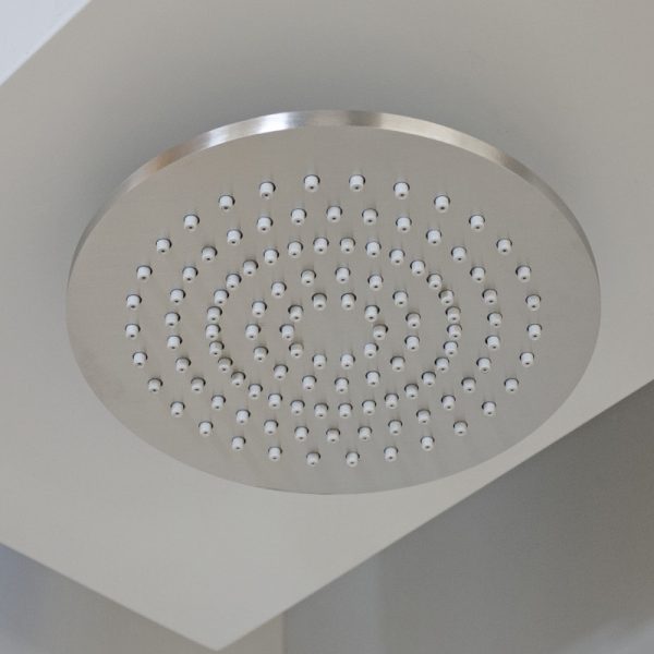 Κεφαλή Ντουζ Στρογγυλή Ø20cm Brushed Inox 316L ENIGMA