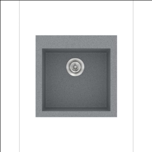 CLASSIC sink 50x50cm (cabinet 50cm) Metallic Silver (17)