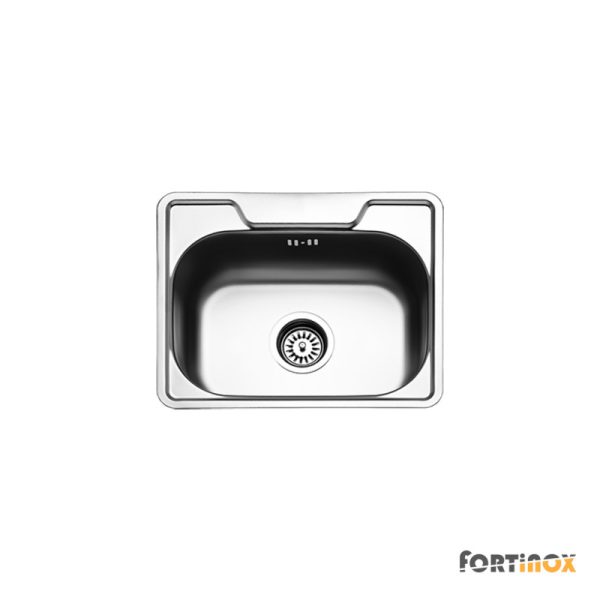 Νεροχύτης Κουζίνας VALLEY FORTINOX 46x37 Inox