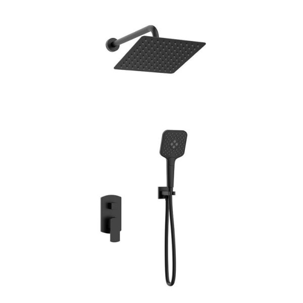 Built-in bathroom set Ardesia Black Matt