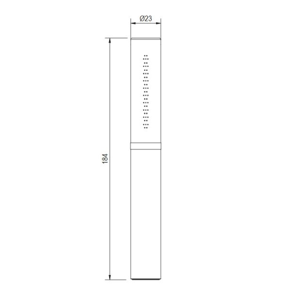 Shower Handset Brushed Inox 316L ENIGMA - Image 4