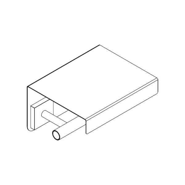 Χαρτοθήκη Κλειστή Inox Brushed 316L